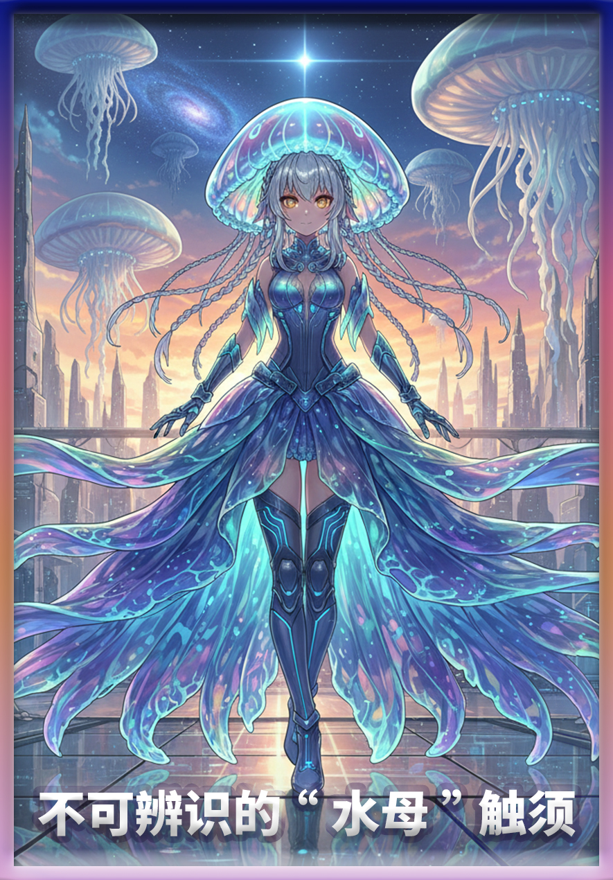 不可辨识的“水母”触须