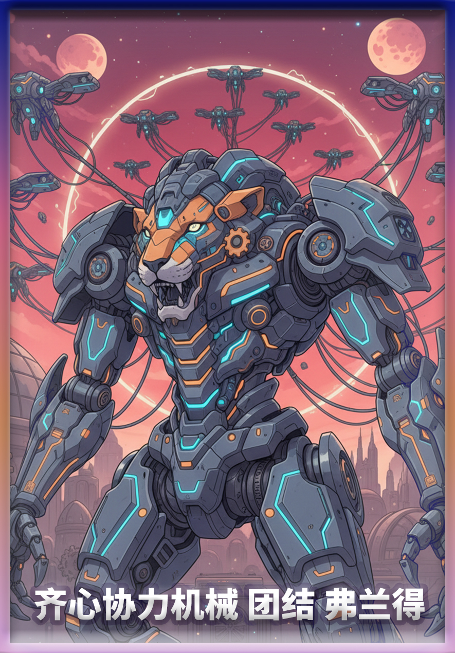 齐心协力机械 团结 弗兰得